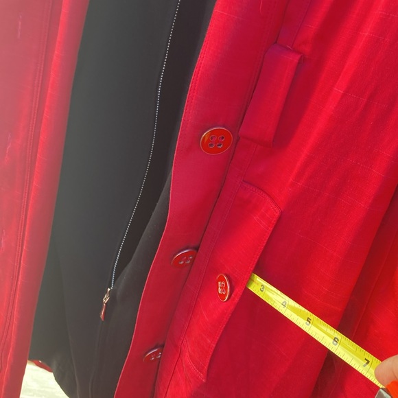 Robertson Los Angeles Trench Coat Sz L - Picture 12 of 14